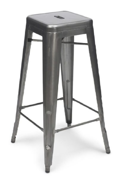 7.Gunmetal Barstools