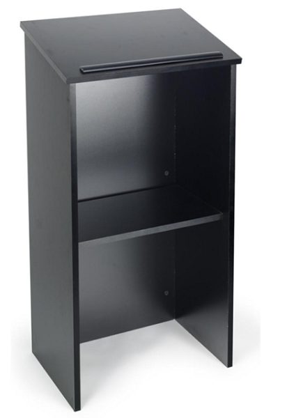 Black Folding Podium
