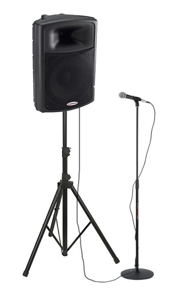 PA System Single Speaker w/ Mic